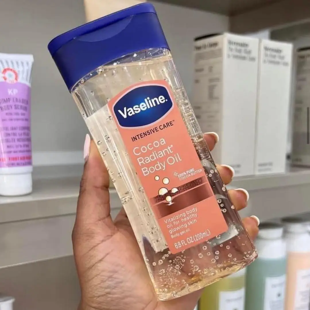 Vaseline cocoa radiant body oil