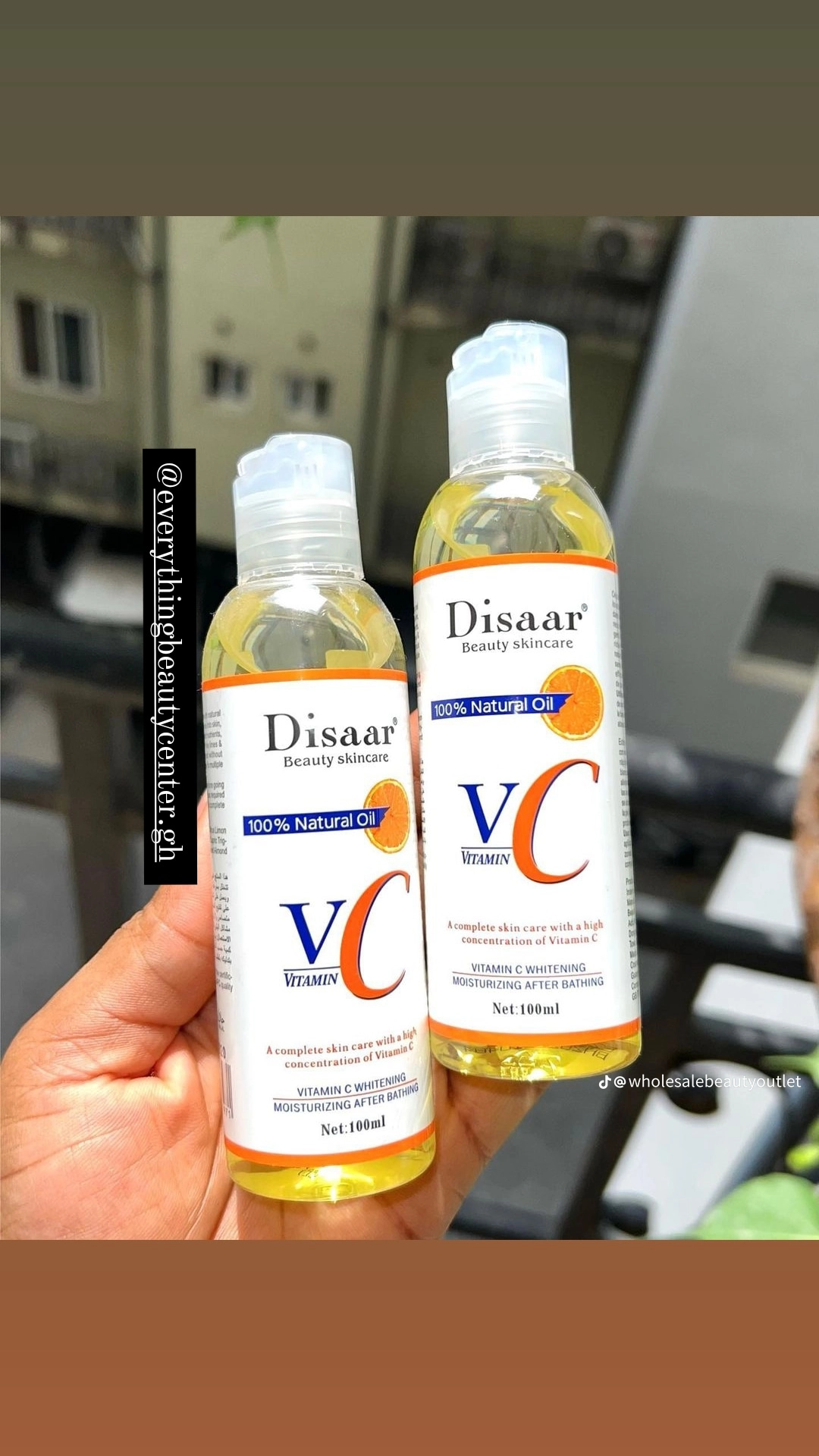 Disaar body oil