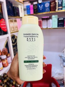 Skin by zaron exfoliating shower gel