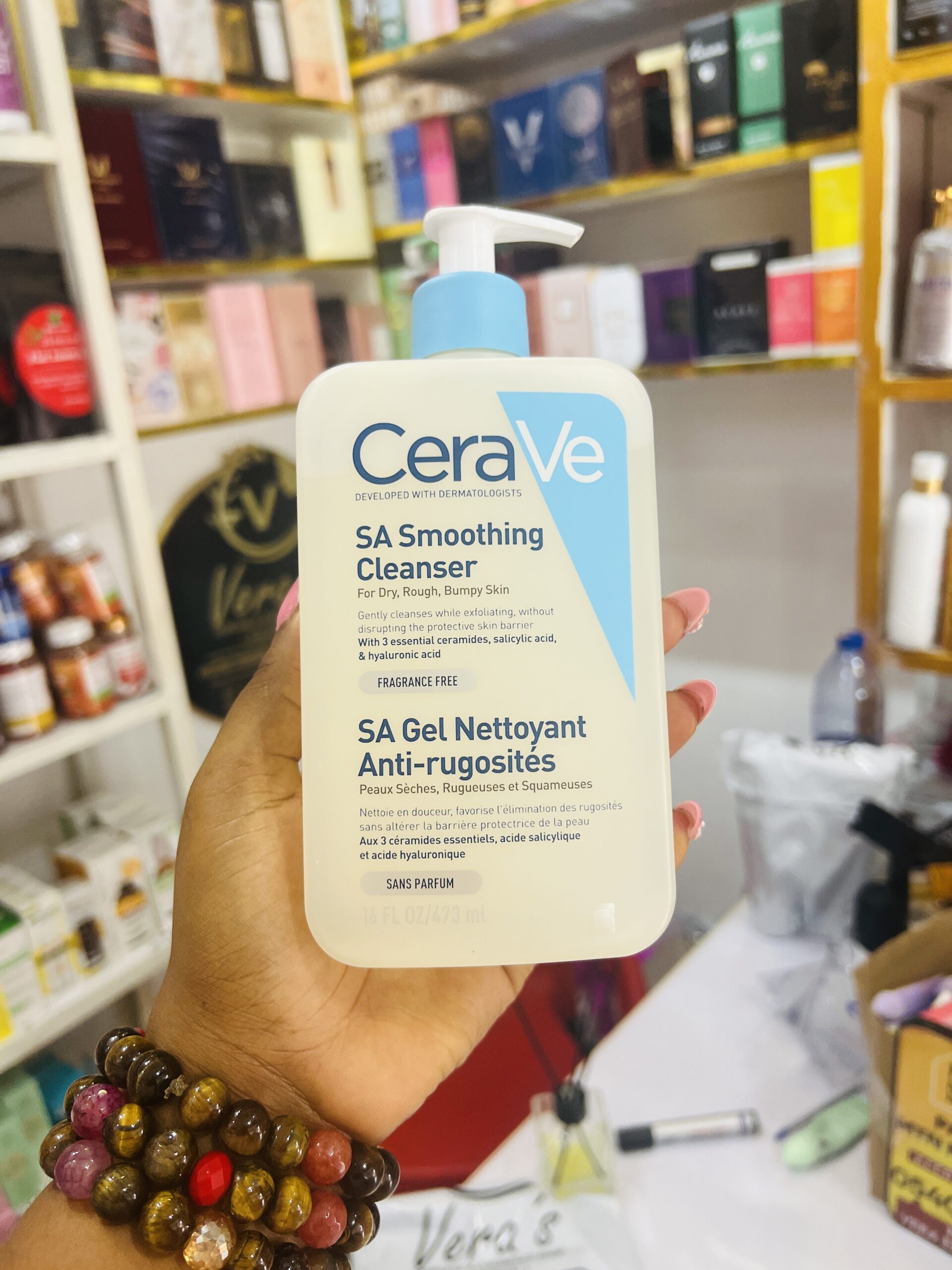 Cerave sa smoothing cleanser 473ml