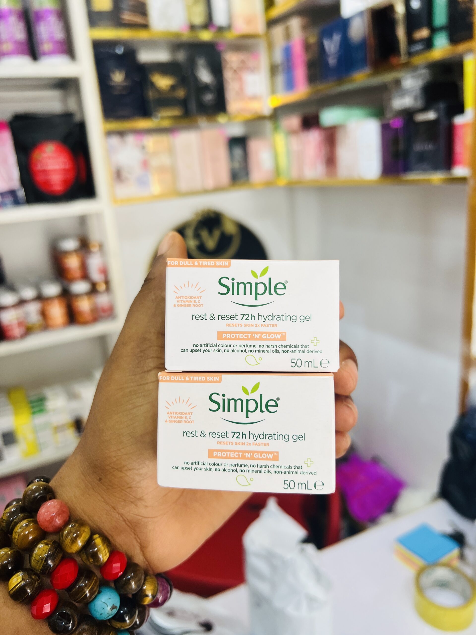 Simple rest& reset hydrating gel