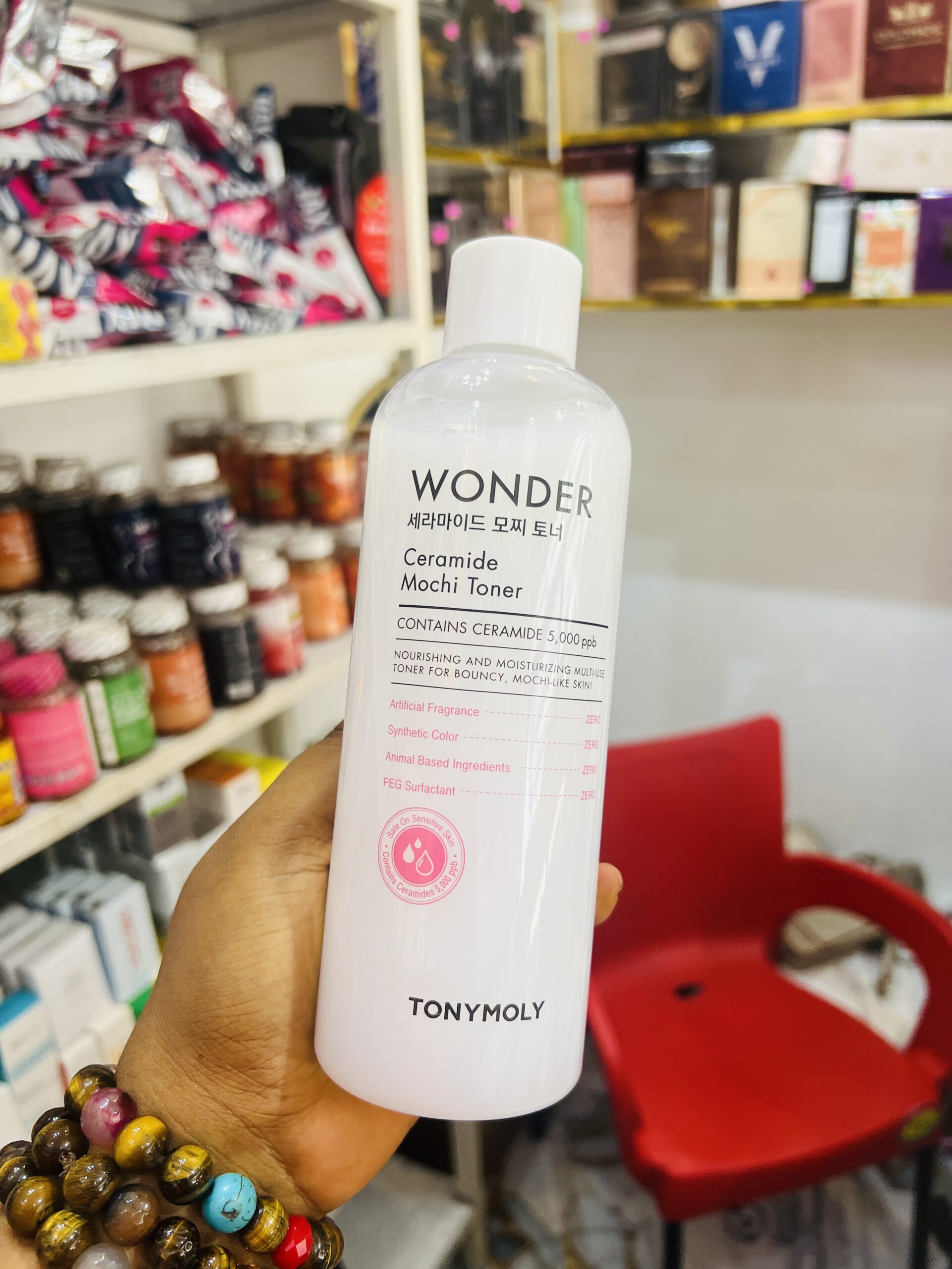 Tonymoly wonder ceramide mochi toner
