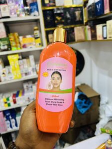 Glutathione vitamin c face and body lotion