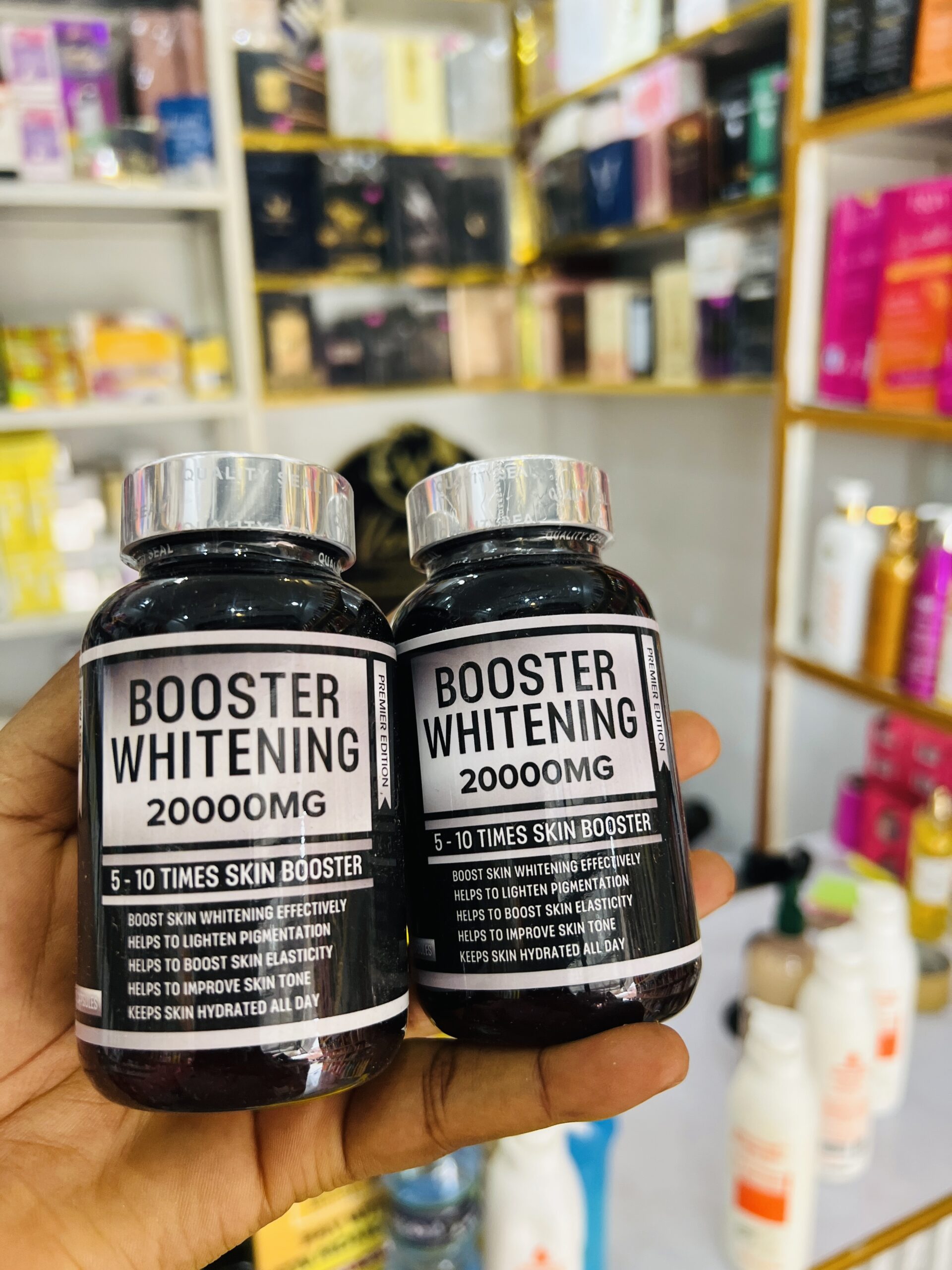 Booster whitening capsule