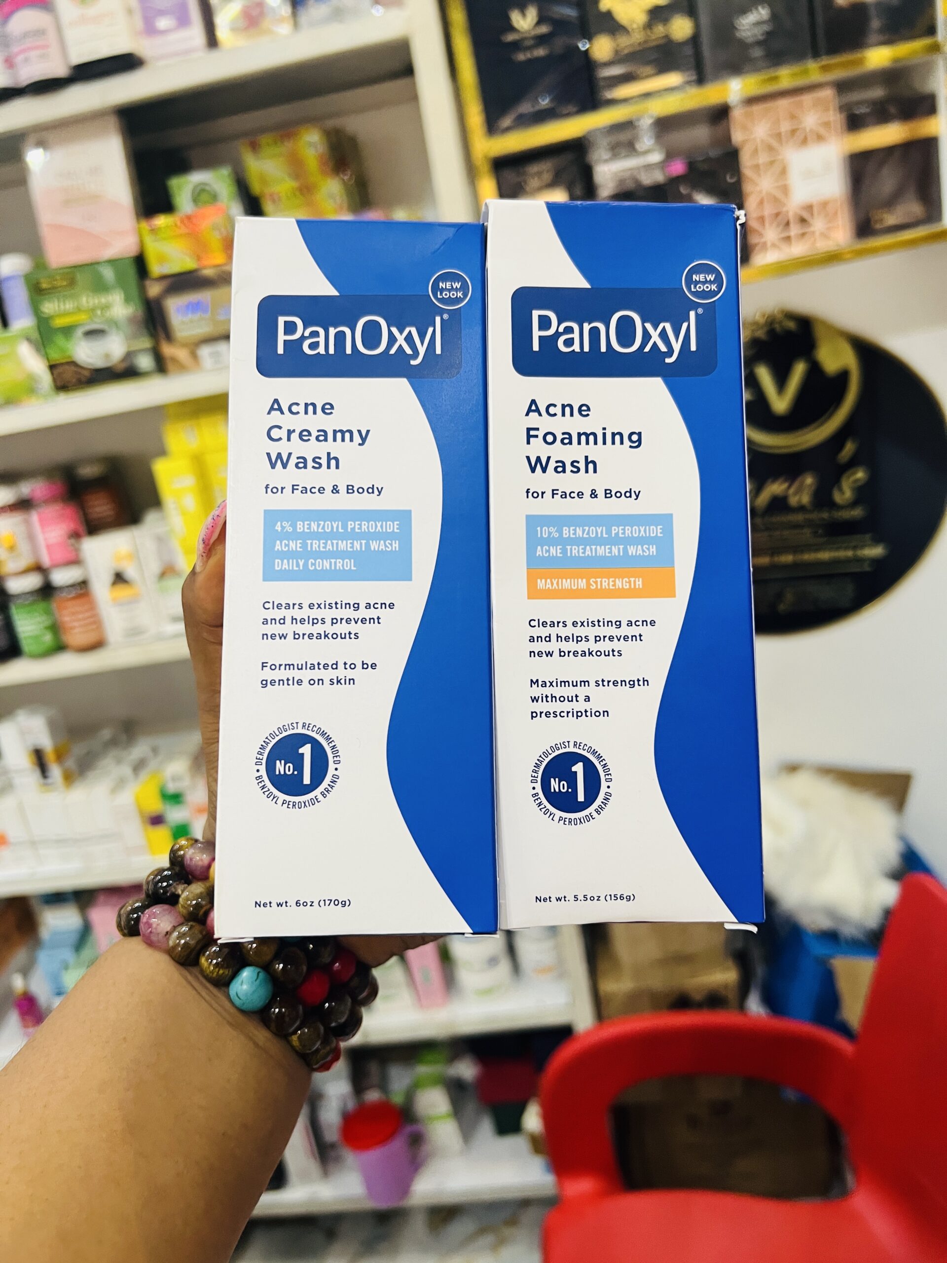 Panoxy acne creamy wash