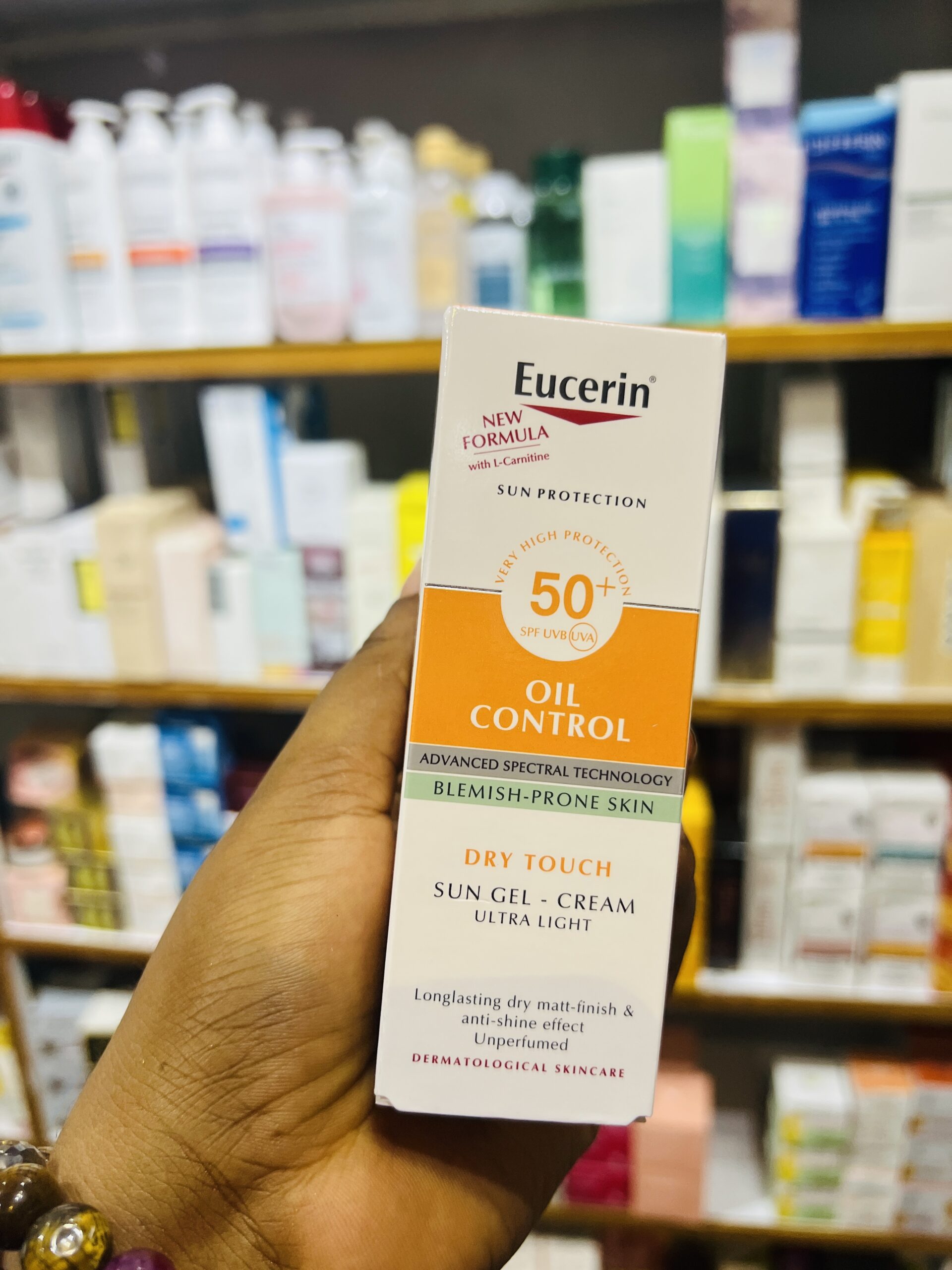 Eucerin oil control sunscreen