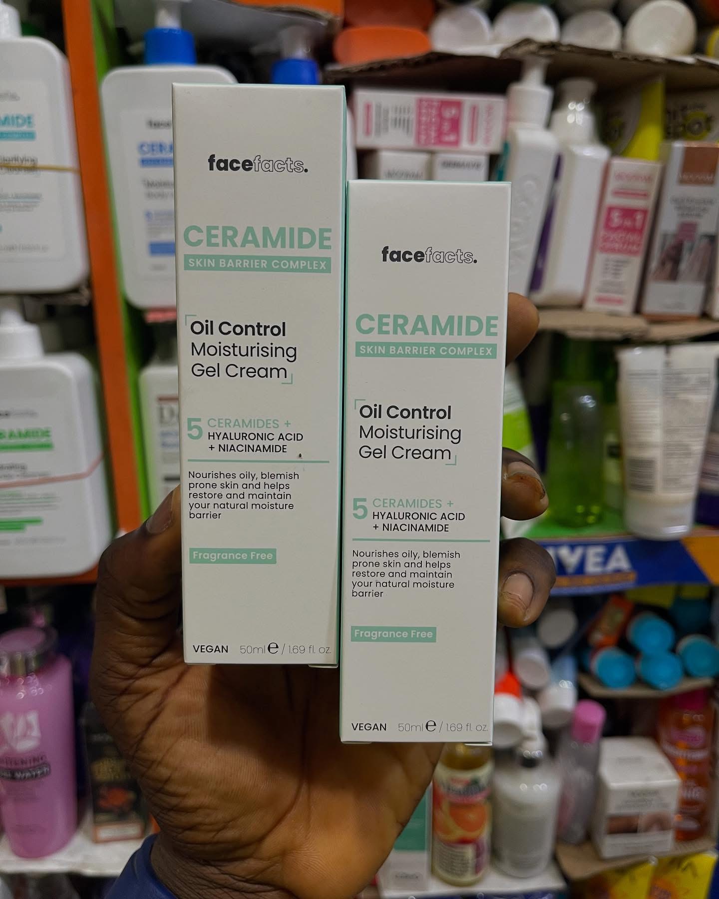 Face facts ceramide oil control moisturizer