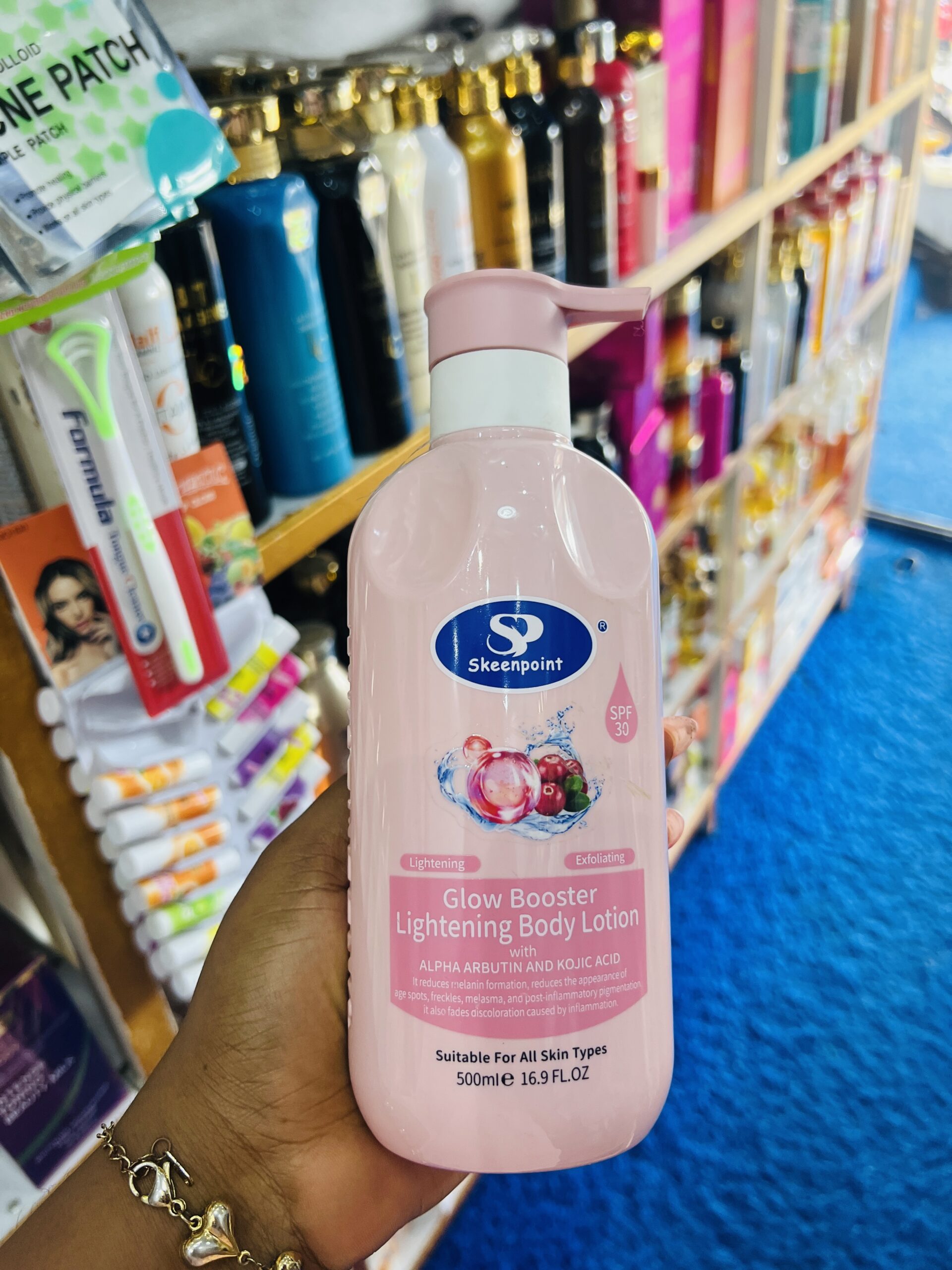 Skeenpoint glow booster lightening body lotion