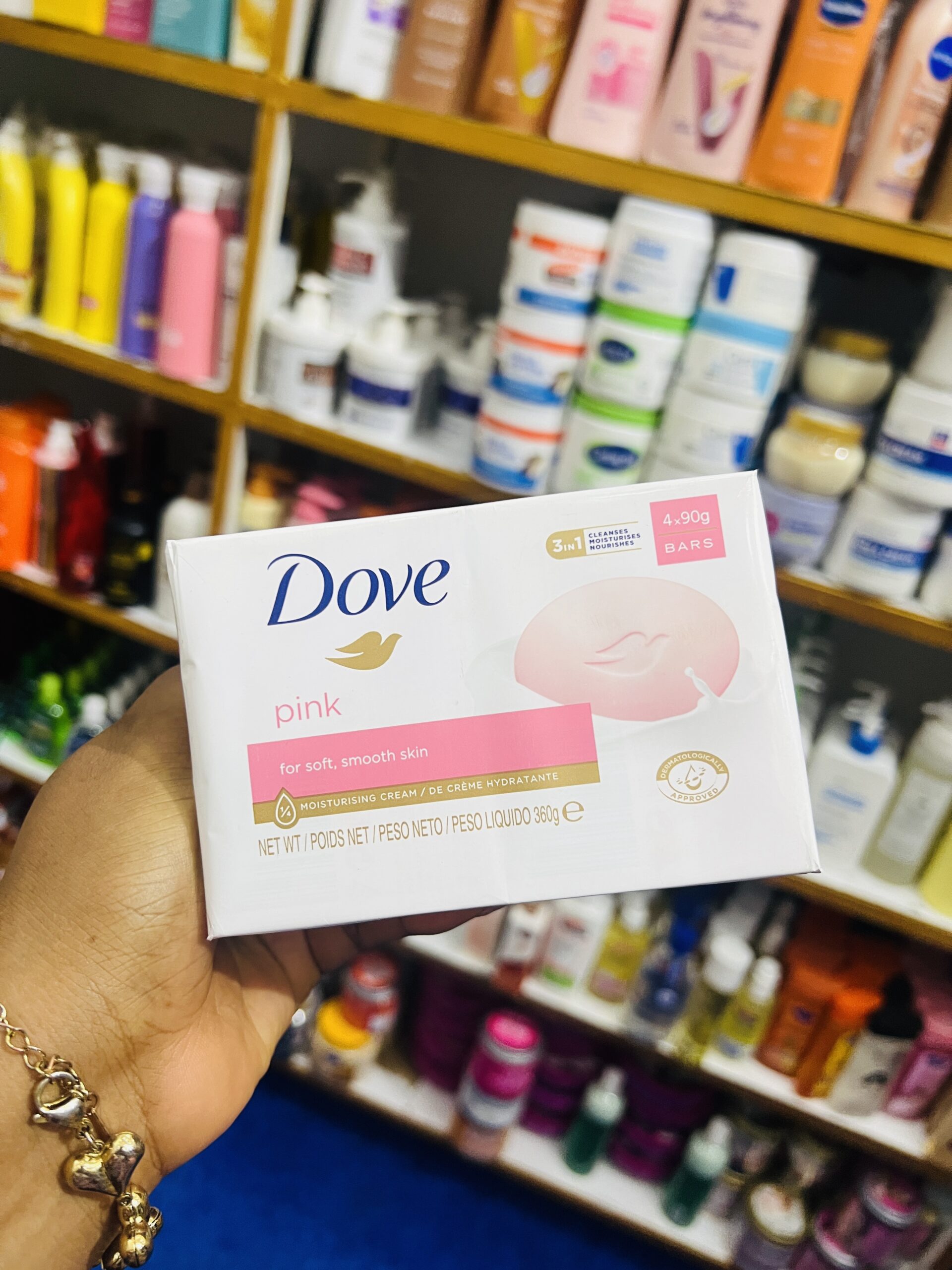 Dove pink bar soap